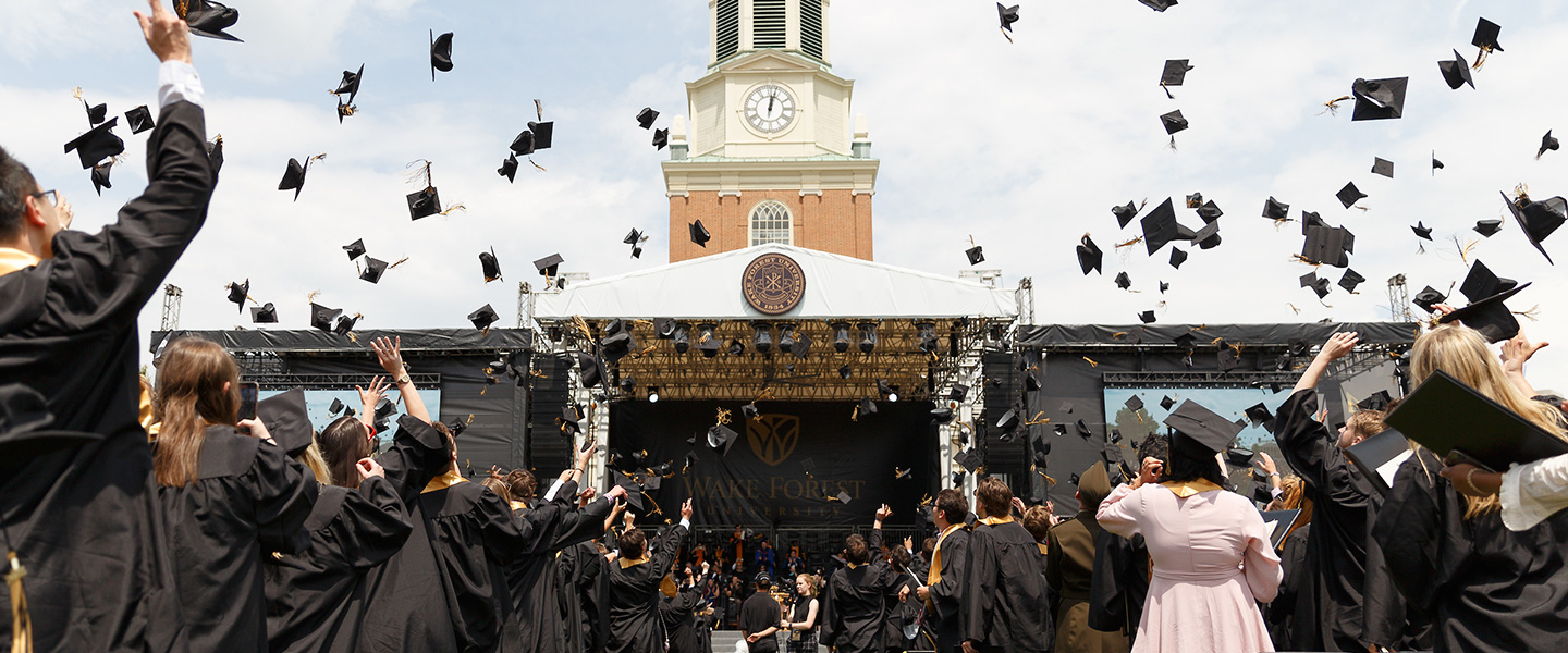 Wake Forest University Commencement