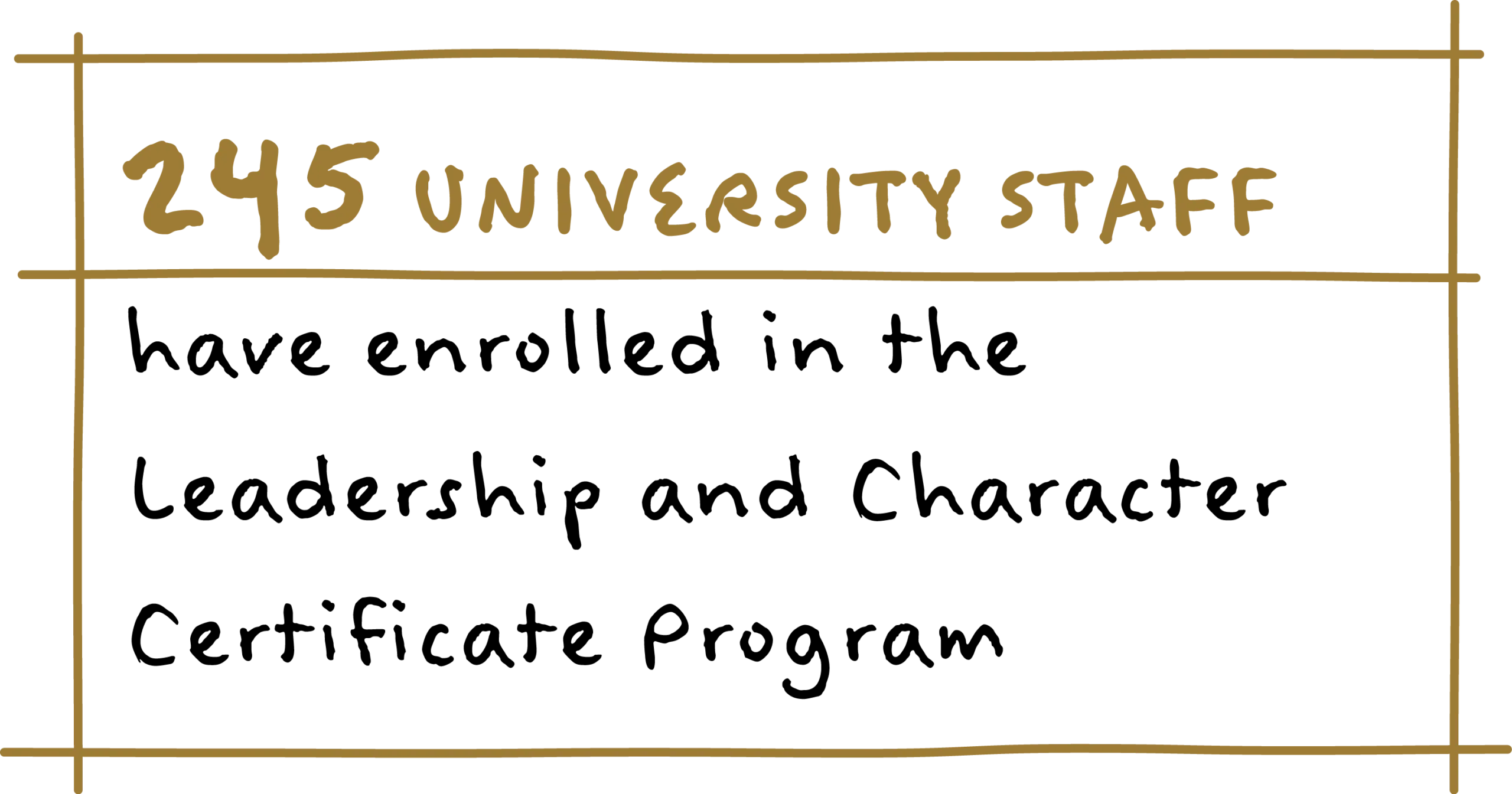 245 university staff