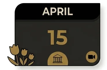 April meeting date icon