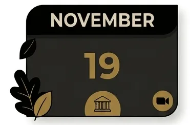 November meeting date icon