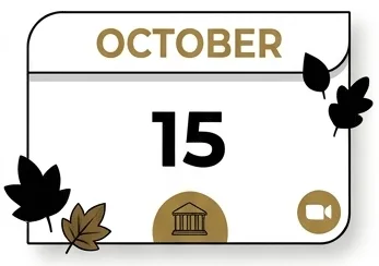 October meeting date icon