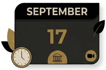 September 17, 2026 Meeting Date